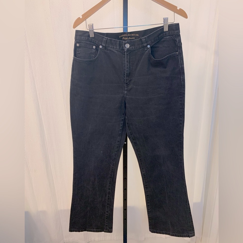 Ralph Lauren Black Boot cut Jeans